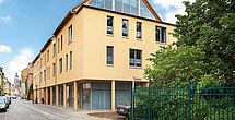 Das Pflegeheim Wittenberg in der Frontalansicht