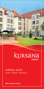Flyer Kursana Domizil Alzey