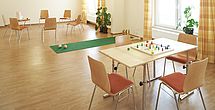Platz für Aktivitäten gibt es im Therapieraum des Pflegeheims in Donzdorf