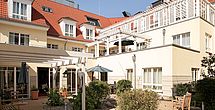 Der schoene Innenhof im Seniorenheim Reinbek