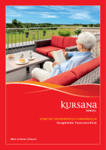 Flyer Kursana Domizil Hamminkeln – Komfort Wohnbereich