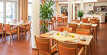 Einladende und stilvolle Restaurant im Pflegeheim Griesheim