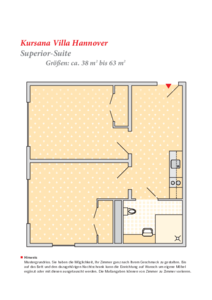 Superior-Suite ca. 38-63 qm 