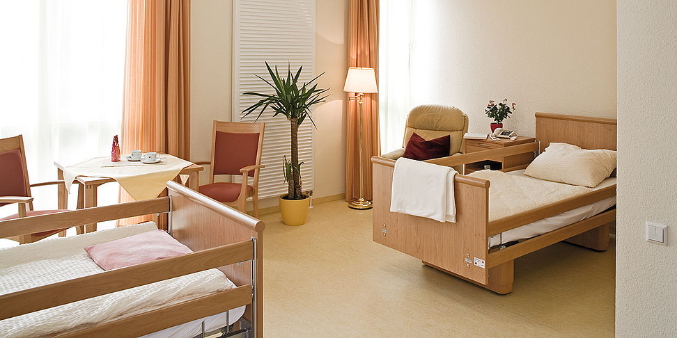 Pflegeheim Berlin - Landsberger Tor - Ihr schönes Doppelzimmer im neuen Zuhause