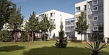 Das Pflegeheim Berlin - Landsberger Tor in der Frontalansicht