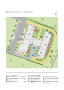 Lageplan Kursana Quartier Nauen
