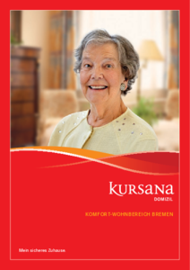 Flyer Kursana Domizil Bremen – Komfort Wohnbereich