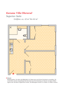 Superior-Suite ca. 42-64 qm