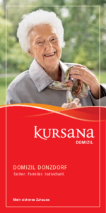 Flyer Kursana Domizil Donzdorf